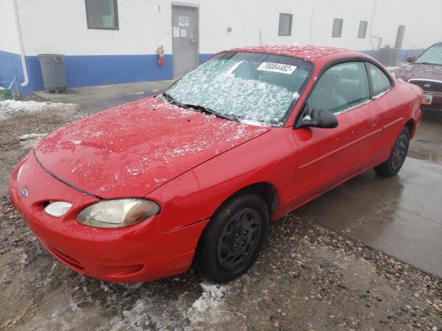 3FAKP1134XR113503 - 1999 FORD ESCORT ZX2 RED photo 1