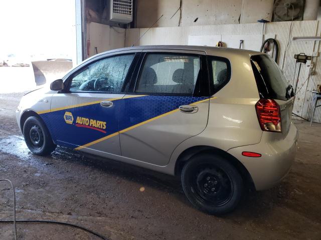 KL1TD66628B053998 - 2008 CHEVROLET AVEO BASE Gümüş foto 2