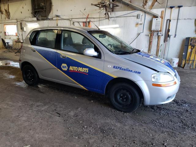 KL1TD66628B053998 - 2008 CHEVROLET AVEO BASE Gümüş foto 4