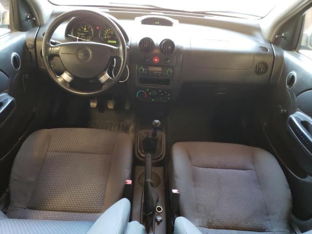 KL1TD66628B053998 - 2008 CHEVROLET AVEO BASE Gümüş foto 8