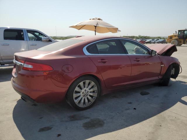 SAJWA06B69HR25043 - 2009 JAGUAR XF PREMIUM LUXURY BURGUNDY photo 3