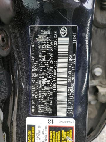 4T1BK1EB8DU062582 - 2013 TOYOTA AVALON BASE Qara foto 12
