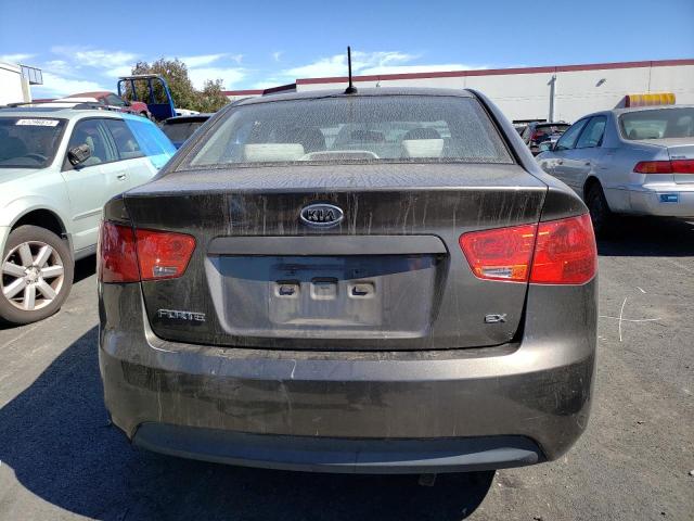 KNAFU4A24A5163595 - 2010 KIA FORTE EX BROWN photo 6