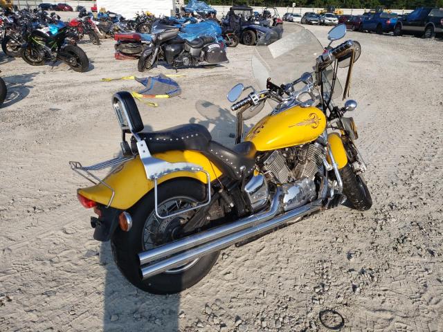 JYAVP11E31A019215 - 2001 YAMAHA XVS1100 YELLOW photo 4