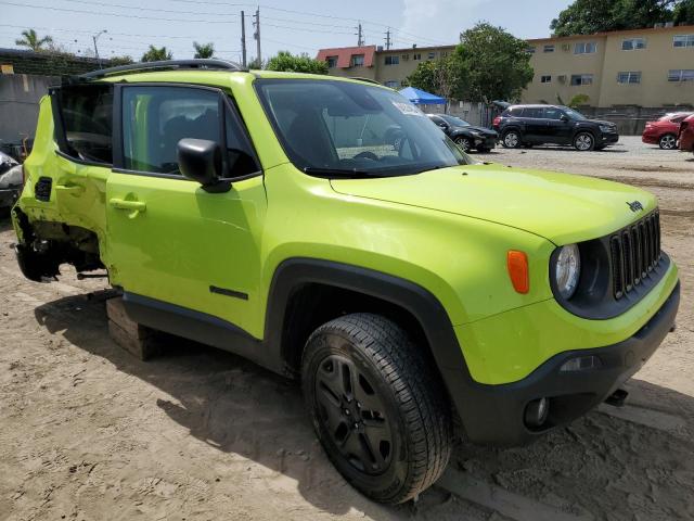 ZACCJBAB6JPH25703 - 2018 JEEP RENEGADE SPORT GREEN photo 4