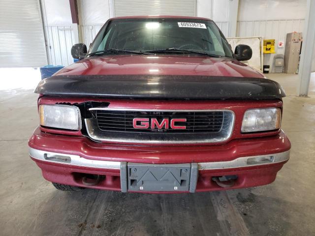 1GKDT13W1T2570228 - 1996 GMC S15 JIMMY BURGUNDY photo 5