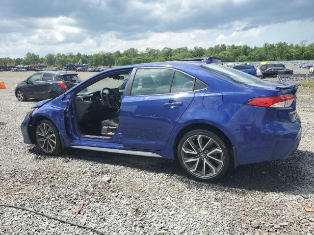 5YFS4MCE3NP125941 - 2022 TOYOTA COROLLA SE Blau Foto 2