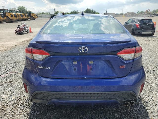 5YFS4MCE3NP125941 - 2022 TOYOTA COROLLA SE Blau Foto 6