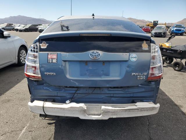 JTDKB20U077636615 - 2007 TOYOTA PRIUS BLUE photo 6