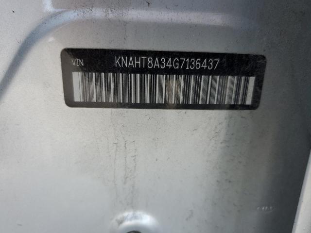 KNAHT8A34G7136437 - 2016 KIA RONDO SILVER photo 13