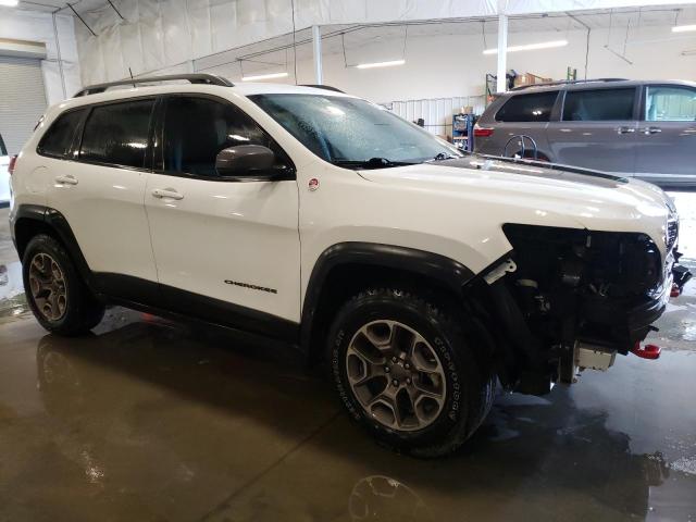 1C4PJMBX8MD159635 - 2021 JEEP CHEROKEE TRAILHAWK WHITE photo 4