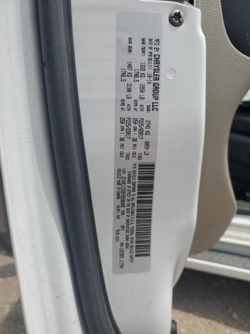 2C4RC1CG9FR596009 - 2015 CHRYSLER TOWN & COU TOURING L WHITE photo 13