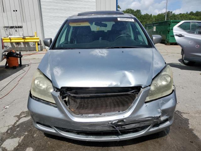 5FNRL38747B076849 - 2007 HONDA ODYSSEY EXL BLUE photo 5