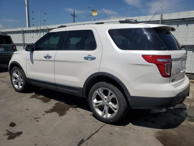 1FM5K8F81DGA01873 - 2013 FORD EXPLORER LIMITED WHITE photo 2