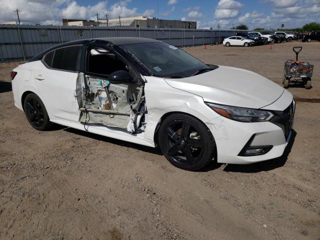 3N1AB8DV7NY234543 - 2022 NISSAN SENTRA SR WHITE photo 4