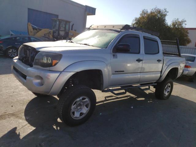 5TEJU62NX6Z317197 - 2006 TOYOTA TACOMA DOUBLE CAB PRERUNNER SILVER photo 1