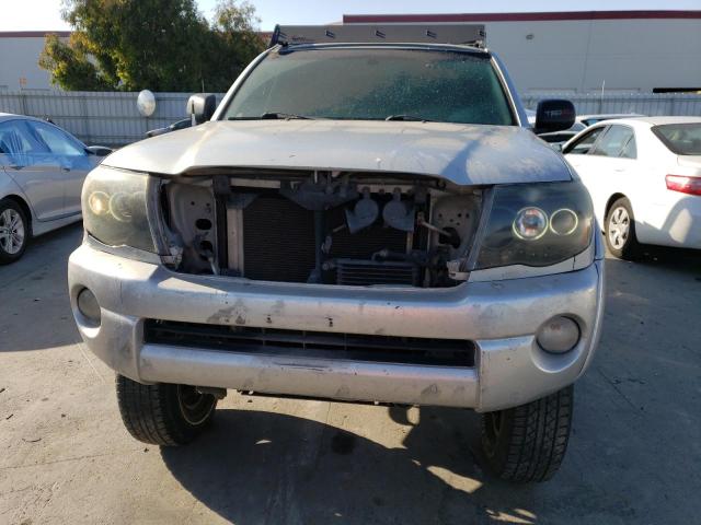 5TEJU62NX6Z317197 - 2006 TOYOTA TACOMA DOUBLE CAB PRERUNNER SILVER photo 5