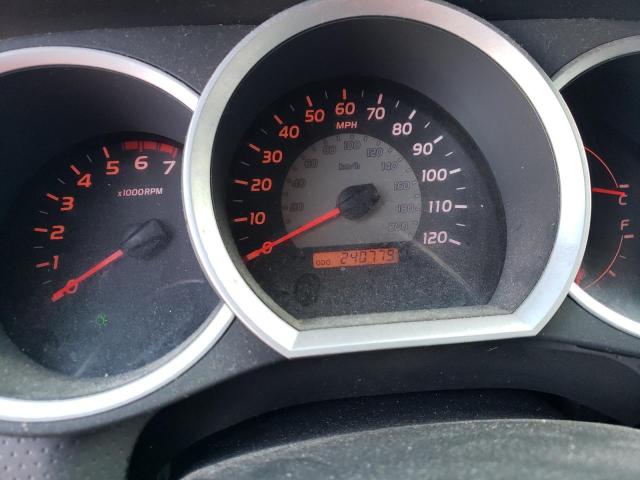 5TEJU62NX6Z317197 - 2006 TOYOTA TACOMA DOUBLE CAB PRERUNNER SILVER photo 9