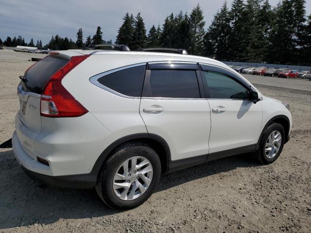 5J6RM4H72FL133140 - 2015 HONDA CR-V EXL WHITE photo 3