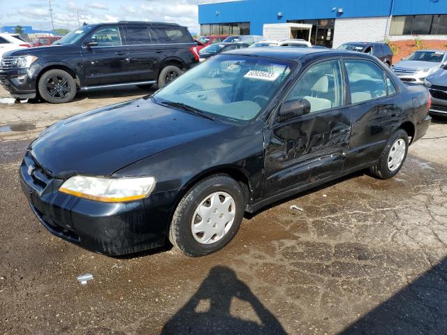 1HGCF8542WA133966 - 1998 HONDA ACCORD DX BLACK photo 1