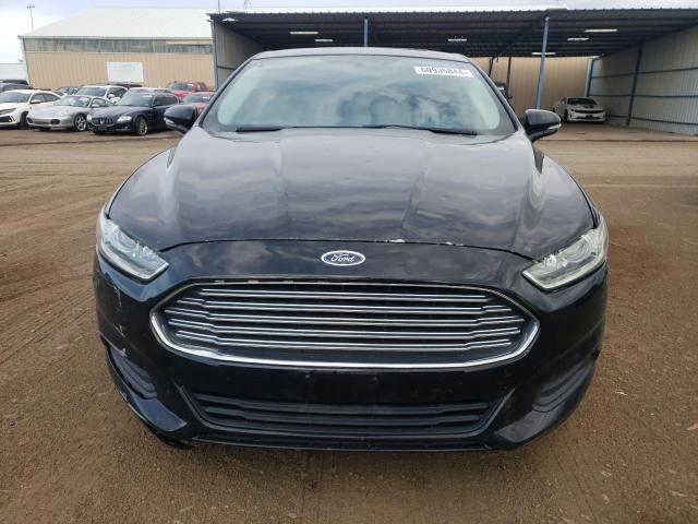 3FA6P0H73GR217548 - 2016 FORD FUSION SE BLACK photo 5