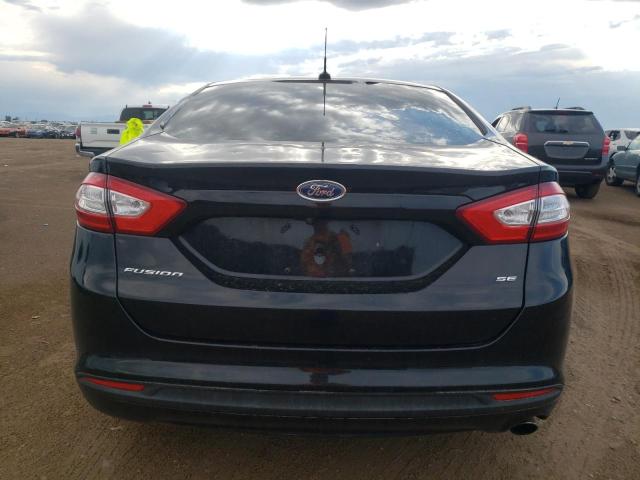 3FA6P0H73GR217548 - 2016 FORD FUSION SE BLACK photo 6