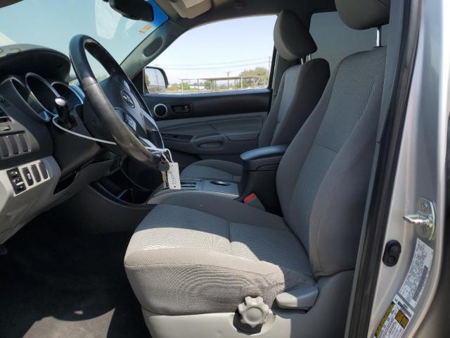 5TFJX4GN4DX020984 - 2013 TOYOTA TACOMA DOUBLE CAB Srebrny zdjęcie 7