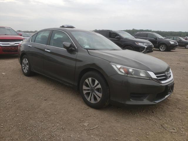 1HGCR2F35EA098946 - 2014 HONDA ACCORD LX GRAY photo 4