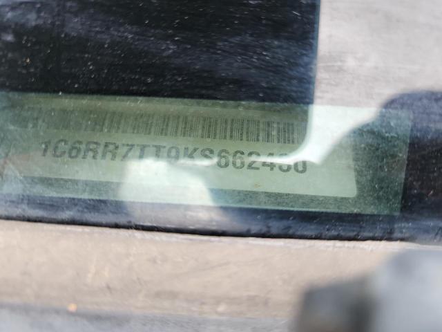 1C6RR7TT9KS662430 - 2019 RAM 1500 CLASS SLT გრაფიტი ფოტო 13