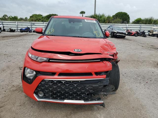 KNDJ63AU2L7052859 - 2020 KIA SOUL GT LINE RED photo 5