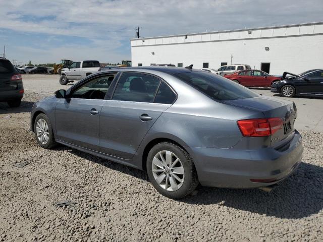 3VWLA7AJ6FM266233 - 2015 VOLKSWAGEN JETTA TDI CHARCOAL photo 2