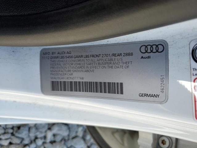 WAU3GAFC8DN077768 - 2013 AUDI A7 PRESTIGE Ağ foto 12