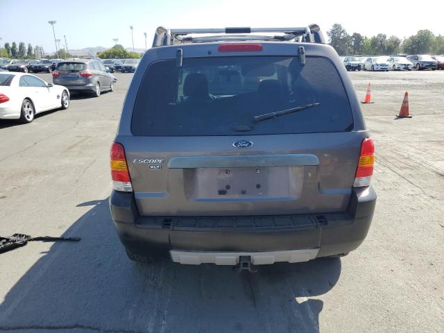 1FMYU03145KA90367 - 2005 FORD ESCAPE XLT Grau Foto 6
