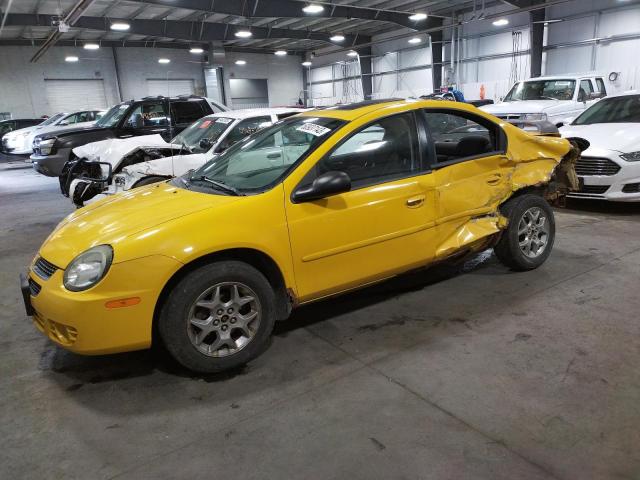 1B3ES56C23D246481 - 2003 DODGE NEON SXT YELLOW photo 1