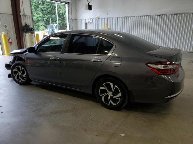 1HGCR2F40HA135608 - 2017 HONDA ACCORD LX GRAY photo 2