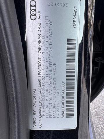 WAUHGAFCXFN006001 - 2015 AUDI A6 PRESTIGE Qara foto 10