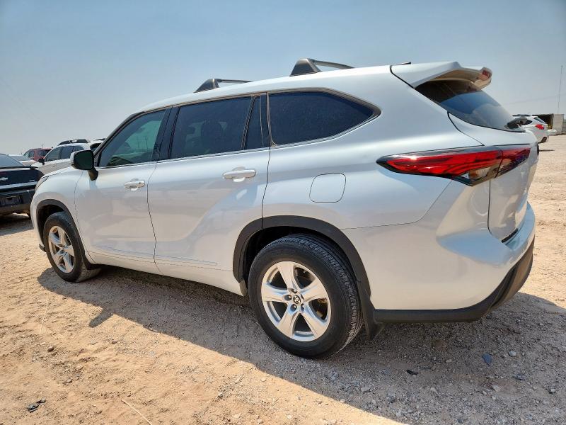 5TDBZRBH1NS592664 - 2022 TOYOTA HIGHLANDER L WHITE photo 2