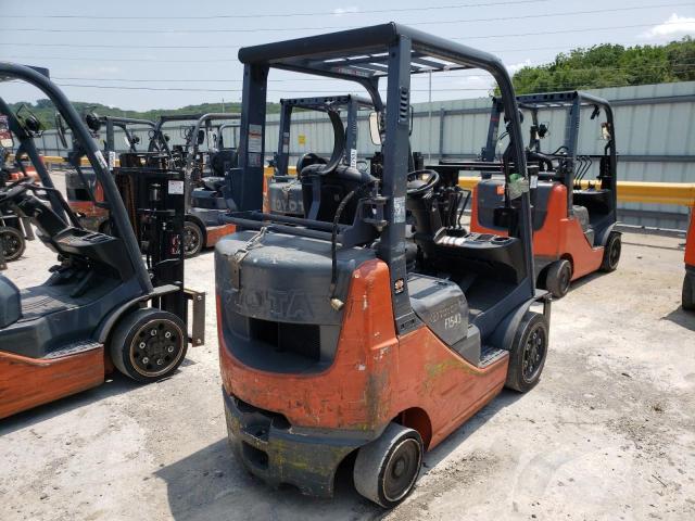 52872 - 2014 TOYOTA FORKLIFT Naranja foto 4