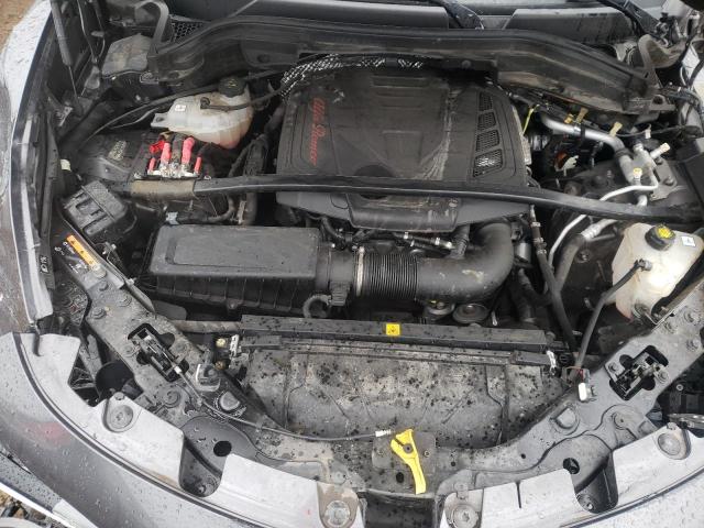 ZASFAKPN0J7B94114 - 2018 ALFA ROMEO STELVIO SPORT გრაფიტი ფოტო 11