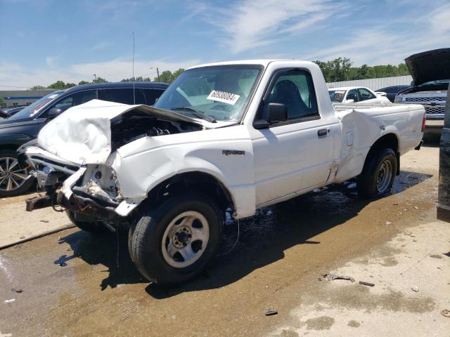 1FTYR10U31TA30305 - 2001 FORD RANGER WHITE photo 1