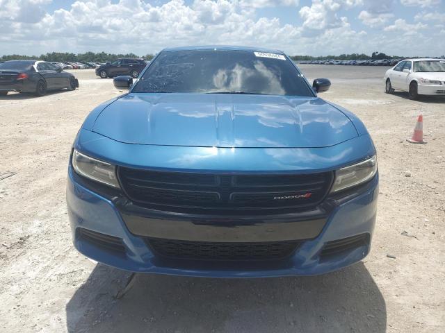 2C3CDXBG2MH659871 - 2021 DODGE CHARGER SXT BLUE photo 5