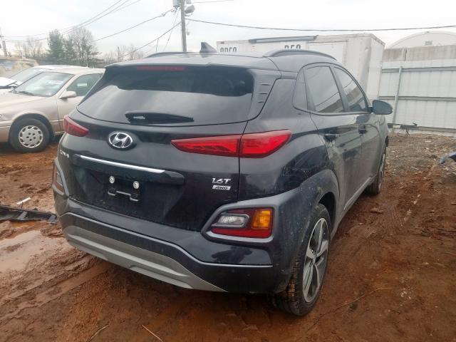 KM8K5CA58KU225652 - 2019 HYUNDAI KONA ULTIMATE  photo 4