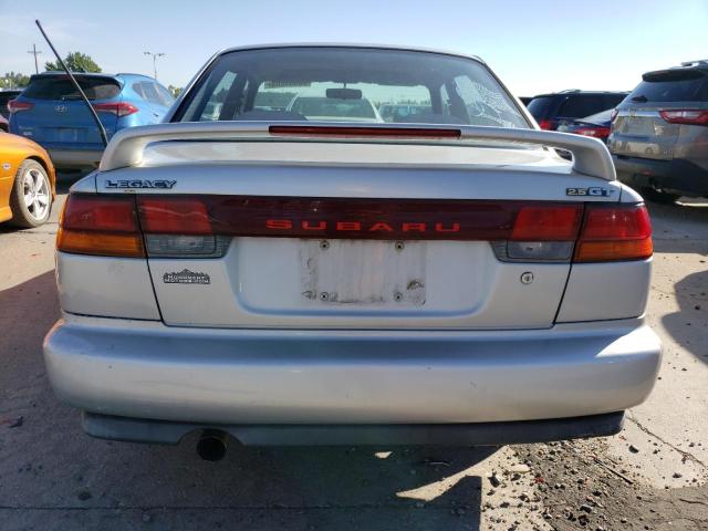 4S3BD6756V6205943 - 1997 SUBARU LEGACY GT SILVER photo 6