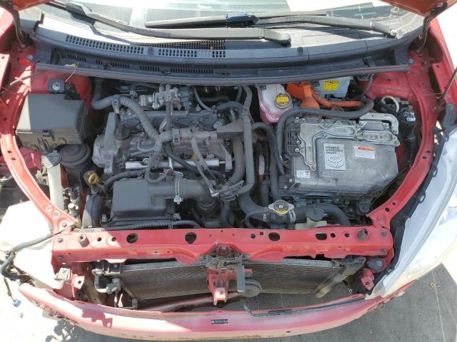 JTDKDTB35C1509344 - 2012 TOYOTA PRIUS C Qırmızı foto 11