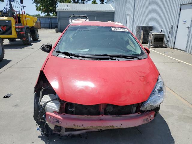 JTDKDTB35C1509344 - 2012 TOYOTA PRIUS C Qırmızı foto 5