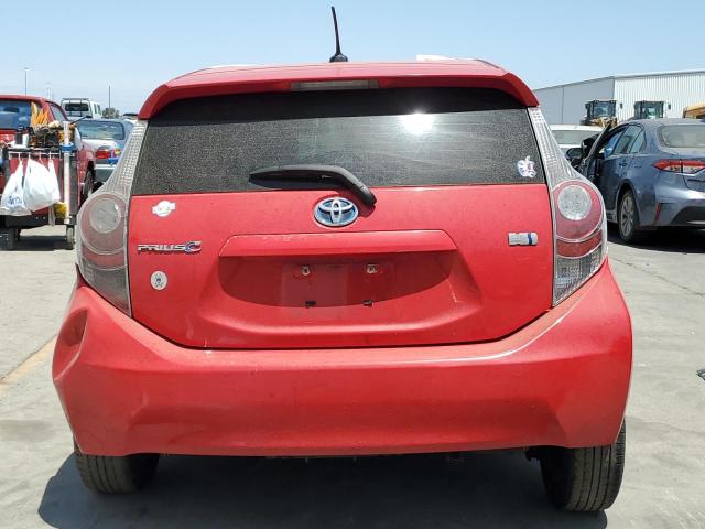 JTDKDTB35C1509344 - 2012 TOYOTA PRIUS C Qırmızı foto 6