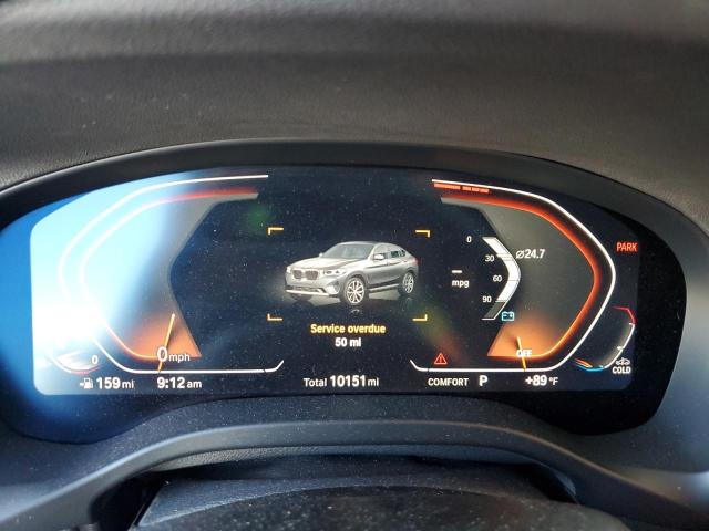 5UX33DT09R9V05694 - 2024 BMW X4 XDRIVE30I GRAY photo 9