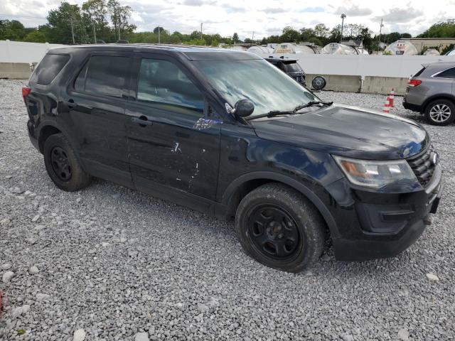1FM5K8AR0GGB44687 - 2016 FORD EXPLORER POLICE INTERCEPTOR BLACK photo 4