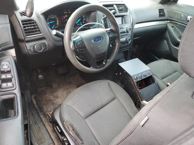 1FM5K8AR0GGB44687 - 2016 FORD EXPLORER POLICE INTERCEPTOR BLACK photo 8