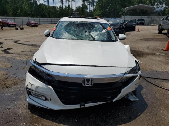 1HGCV1F66JA215170 - 2018 HONDA ACCORD EXL WHITE photo 5